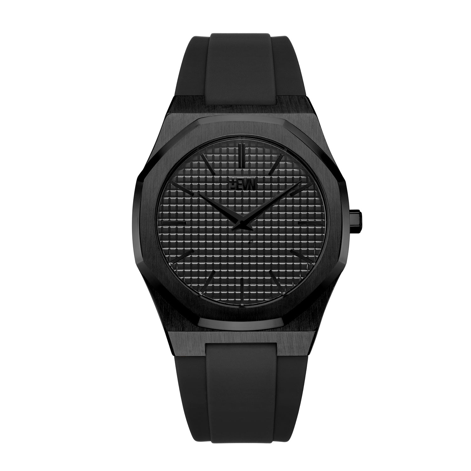 ✔️Black Silicone Watch Amazon.com: BISONSTRAP Silicone Watch Bands, Slim Watch  main image 3