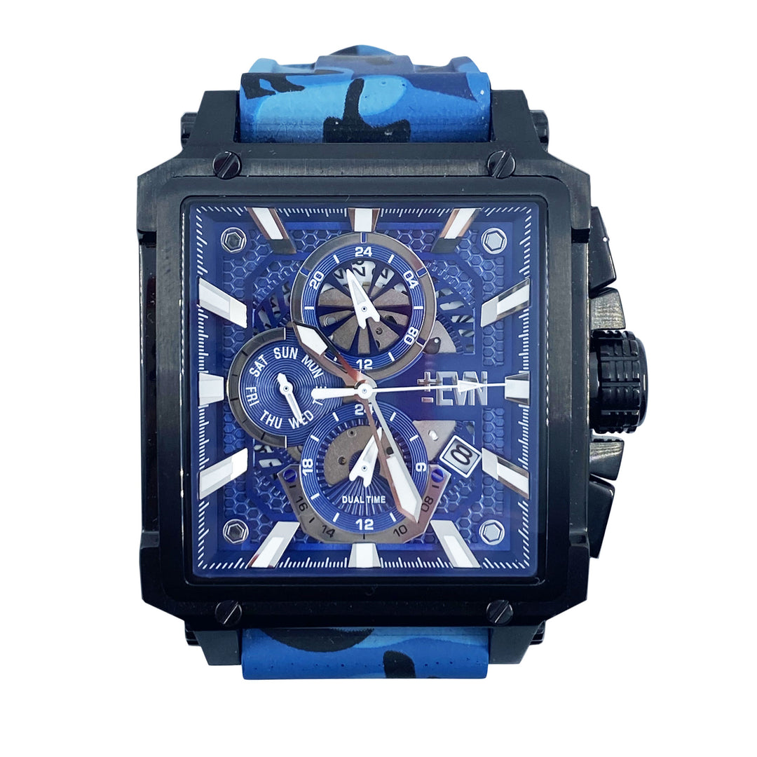 時計 ABC CAMO WATCH BAND M BLUE A BATHING APE（アベイシングエイプ）の「ABC CAMO WATCH BAND M
